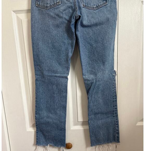 GRLFRND Karolina High Rise Straight Crop Jeans Size 23 - Picture 6 of 10